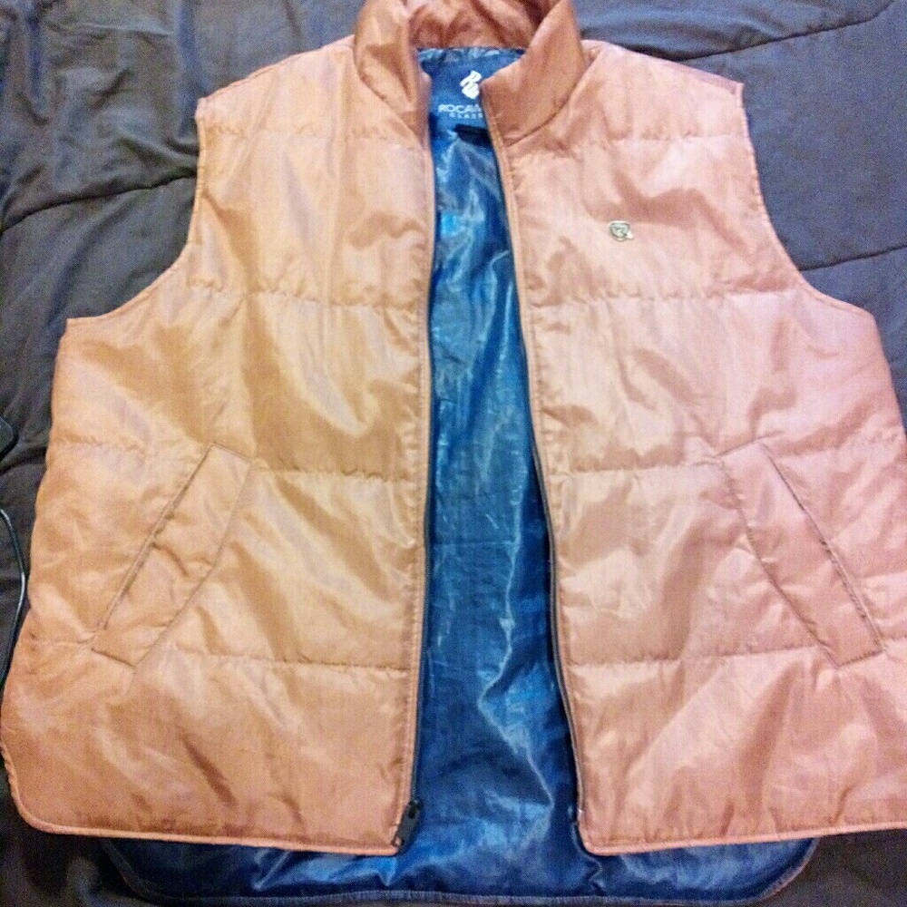 ROCKAWEAR Vest with Gold emblem